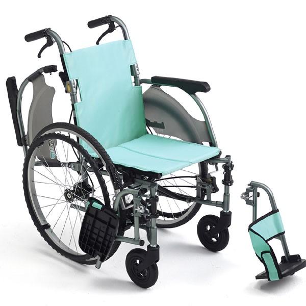 Miki ミキ 超軽量 自走用 車椅子 43KDB-SK看護/介護用品 - TTANAKA-TAX