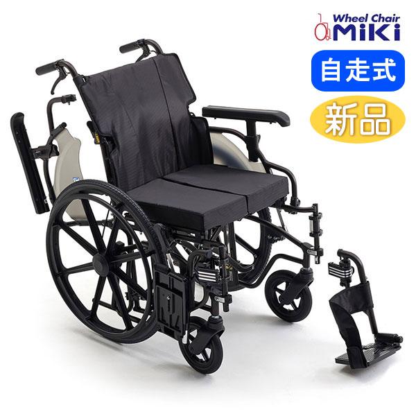 ミキ 車椅子 MiKi ワイドタイプ KJP-5 自走式《非課税》 : 車椅子