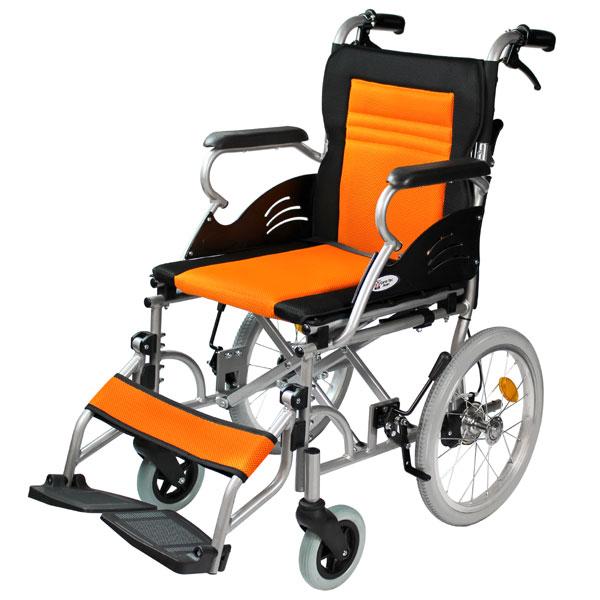車椅子 軽量 コンパクト ケアテックジャパン ハピネスライト-介助式- CA-22SU 介助用 介護用《非課税》｜yua-shop｜11