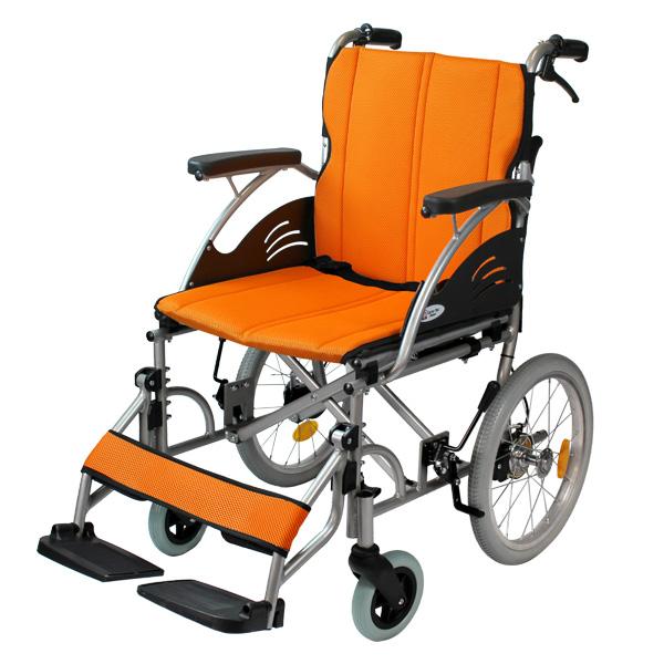 車椅子 軽量 コンパクト ケアテックジャパン ハピネスワイド-介助式- CA-25SU 介助用 介護用《非課税》｜yua-shop｜10