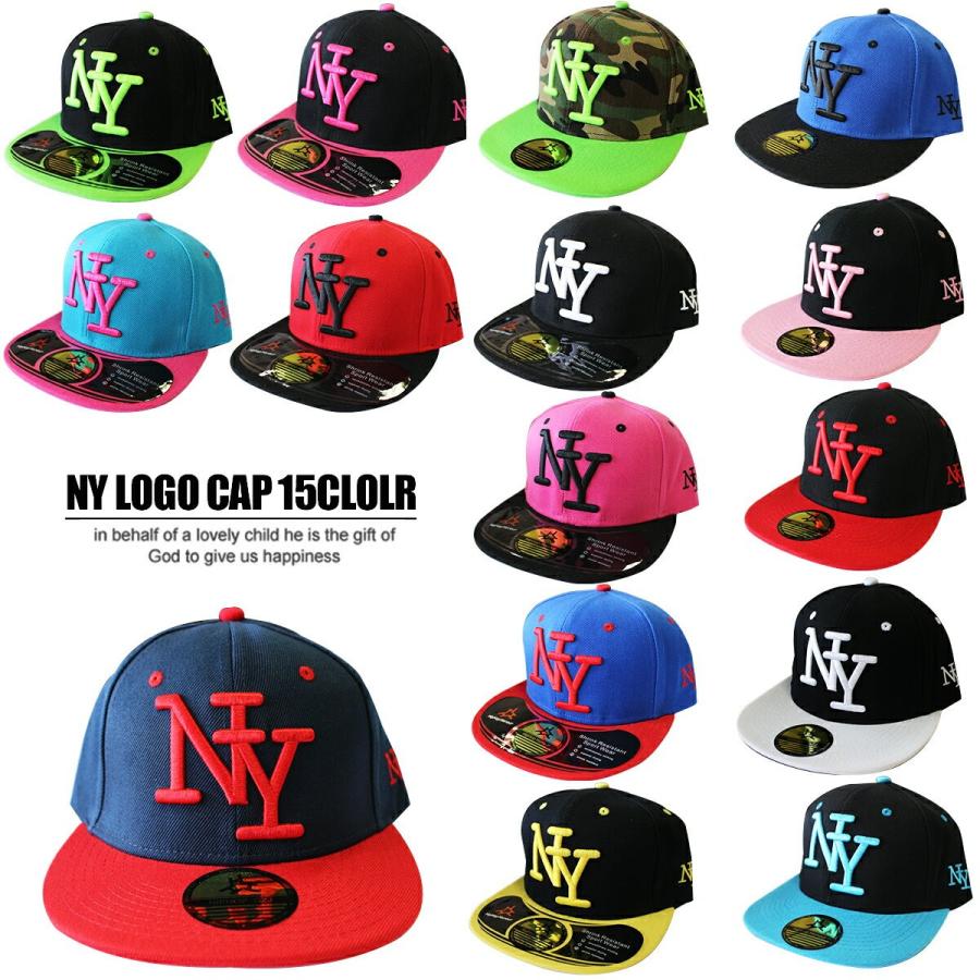 帽子 キャップ Nyロゴ15カラー 刺繍 迷彩 ダンス ヒップホップ 衣装 キッズ 大人 子供 男女兼用 メール便のみ送料無料 Hc0033 子供服yuai 通販 Yahoo ショッピング