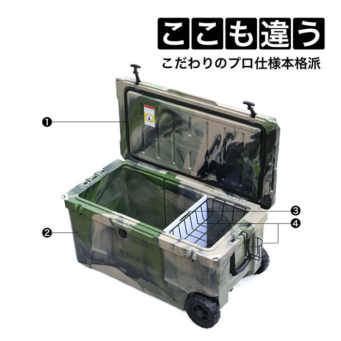 一年保証 7日間氷溶かさない最強の保冷力 大容量110qt 104l クーラーボックス キャンプ キャスター付き おしゃれ４色 商品到着後レビューを書いてプレゼント Icebox07 Alincoヤフーショッピング店 通販 Yahoo ショッピング