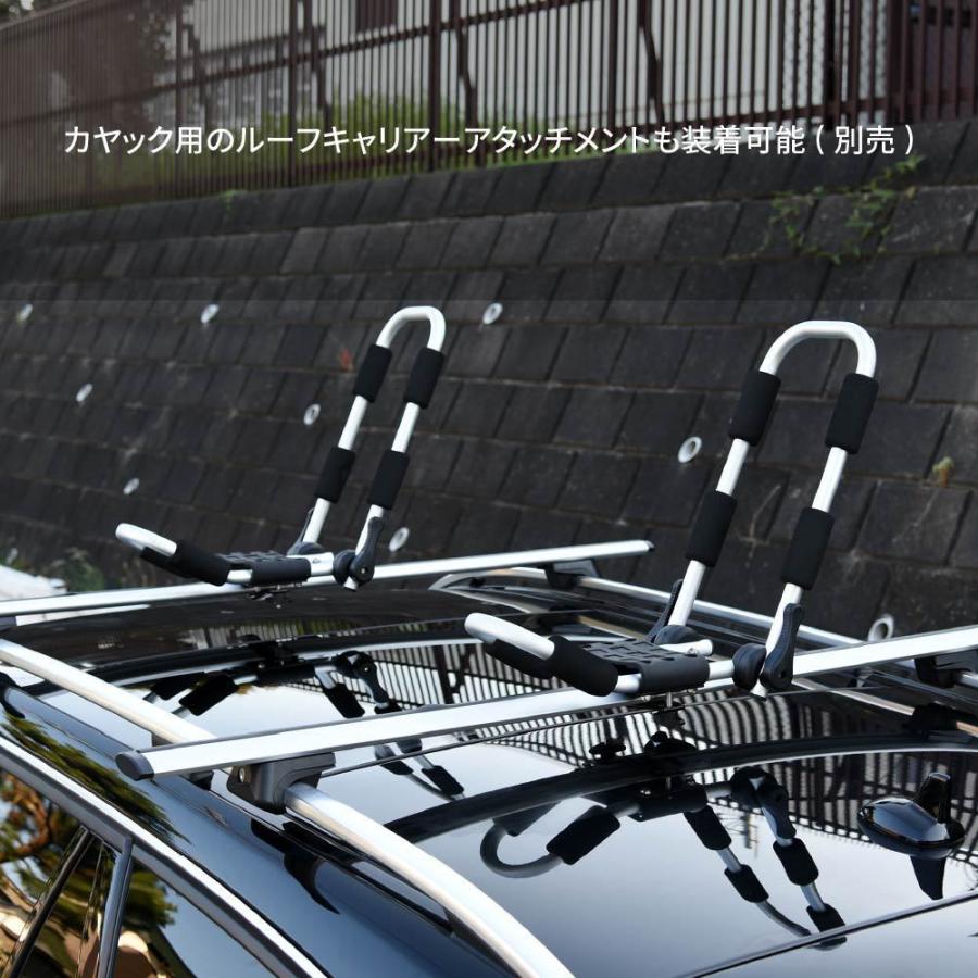 ルーフキャリア ベースキャリア カーキャリア ルーフレール付車用 