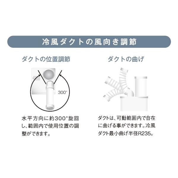 スイデン nedius ネディウス スポットエアコン NS-1D-1 1口 首振り装置