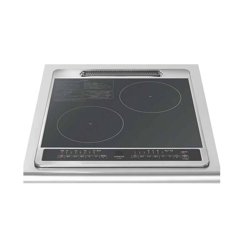 日立 2口IHヒーター ブラック HT-40C ビルトインIH 日立 2口IHヒーター ブラック HT-40C ビルトインIH
