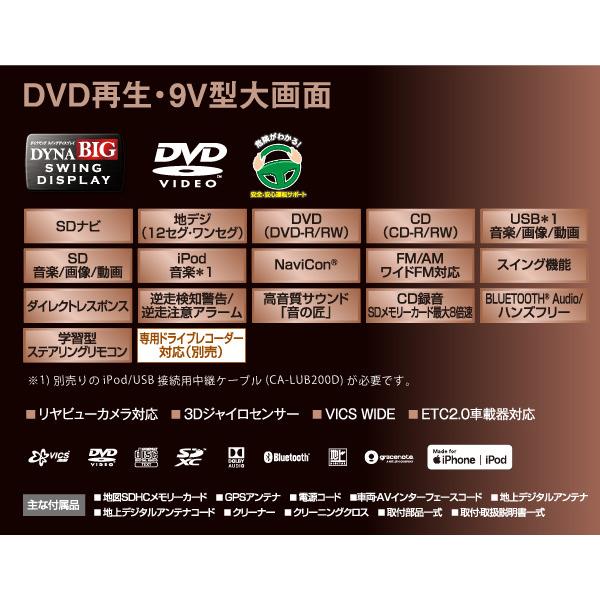 Strada 【納期1か月程度】パナソニック カーナビ ストラーダ CN-F1D9VD