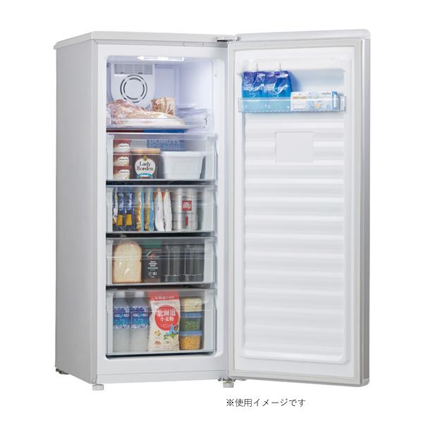 ハイアール 138L 前開きファン式冷凍庫 JF-NUF138B (S) シルバー 
