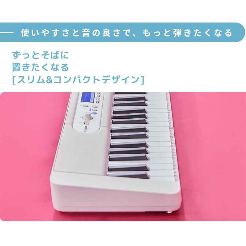 カシオ 電子キーボード LK-520 61鍵盤 電子ピアノ Casiotone 光ナビゲーション 光る鍵盤 マイク カラオケ機能 人気曲 夜に駆ける 炎 紅蓮華 他収録 カシオトーン｜yuasa-p｜08