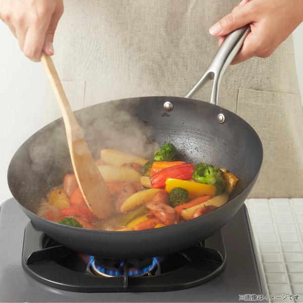 スーパー鉄 ビタクラフト ウォックパン 24cm No.2005 錆びにくい 窒化4