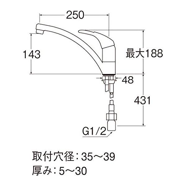 人気No.1】 住設ドットコム 店三栄水栓製作所 洗面用蛇口 TOHシリーズ K4730JV-JD-13 三栄水栓製作所 洗面用蛇口 TOHシリーズ K4730JV-JD-13