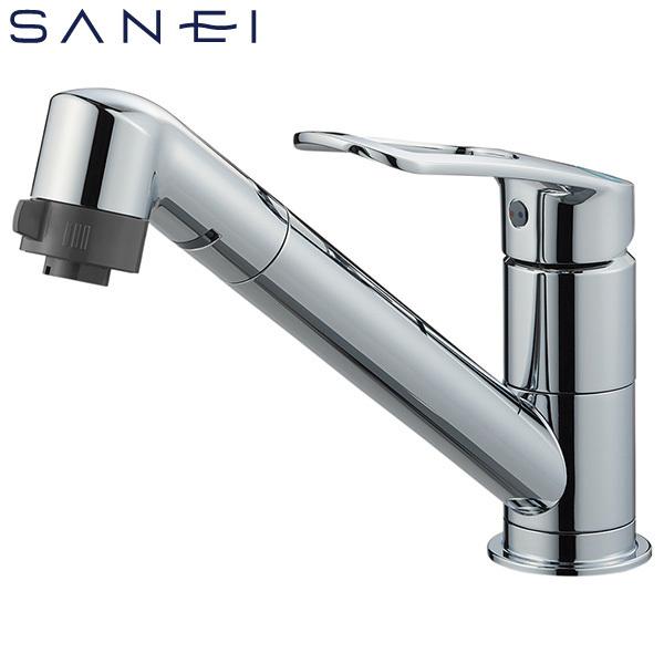 SANEI ワンホールシングルレバー切替シャワー混合栓 一般地用