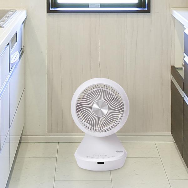 ユアサプライムス サーキュレーター YKT-CLJ1540CR(W) リモコン 消臭