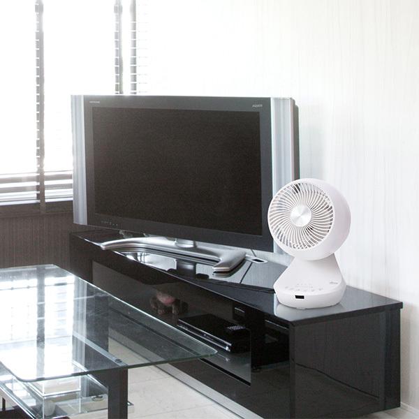 ユアサプライムス サーキュレーター YKT-CLJ1540CR(W) リモコン 消臭