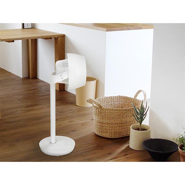 ユアサプライムス 3D スタンド サーキュレーター YKT-DCL1513CFR(W) 3D