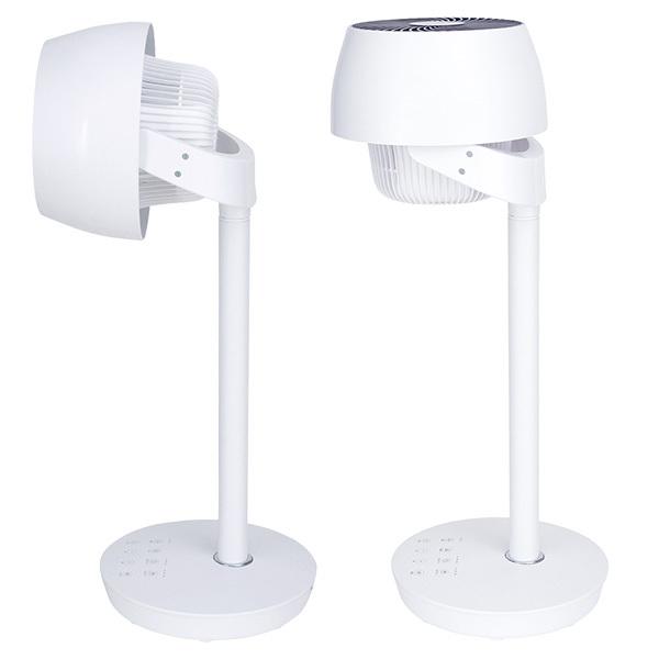 ホワイト スタンド型サーキュレーター dショッピング |洗える サーキュレーター 全分解サーキュレーター 左右