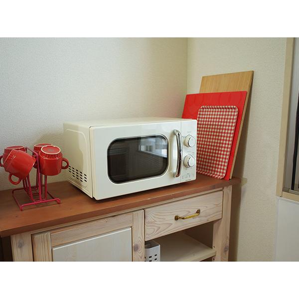 ユアサプライムス レトロ 電子レンジ 庫内容量 17L PRE-702B ユアサプライムス レトロ 電子レンジ 庫内容量 17L PRE-702B