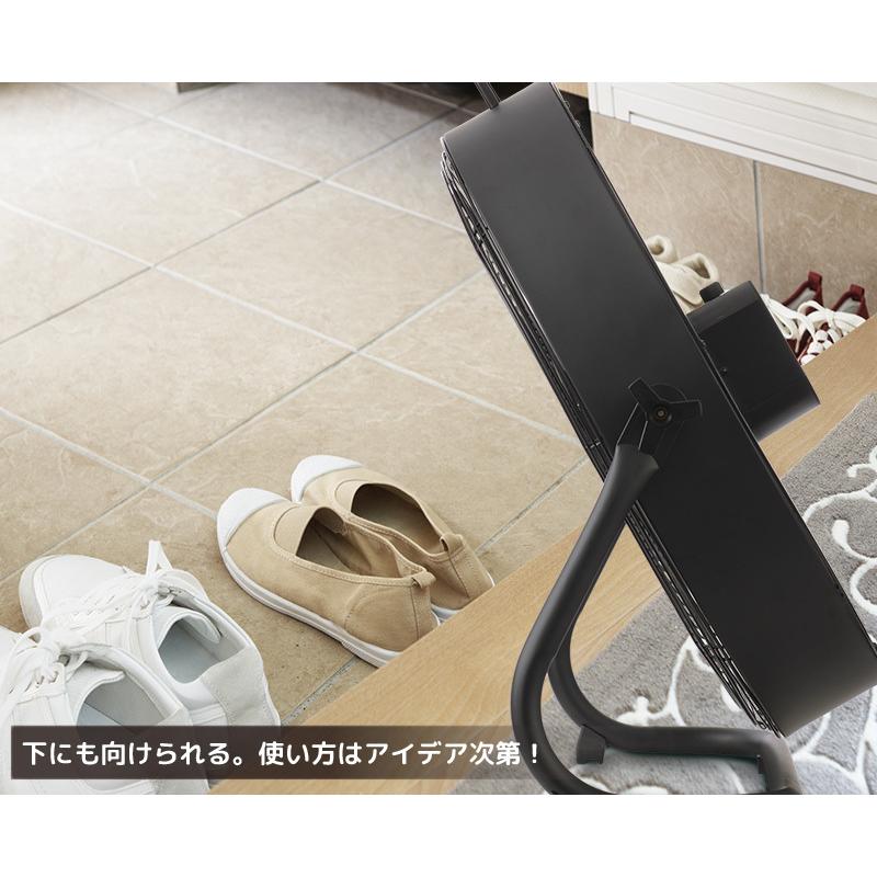 ユアサプライムス 充電式扇風機 YAFM-459D(K) コードレス