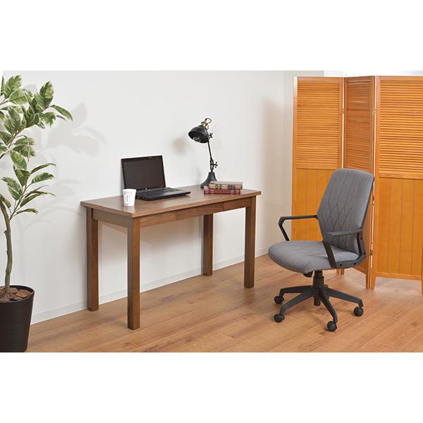 東谷 デスク パソコンデスク 天然木と ウォールナット突板を使用した