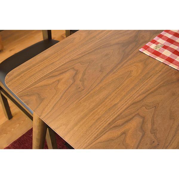 東谷 ダイニングテーブル 幅120cm 長方形 ウォールナット突板を使用