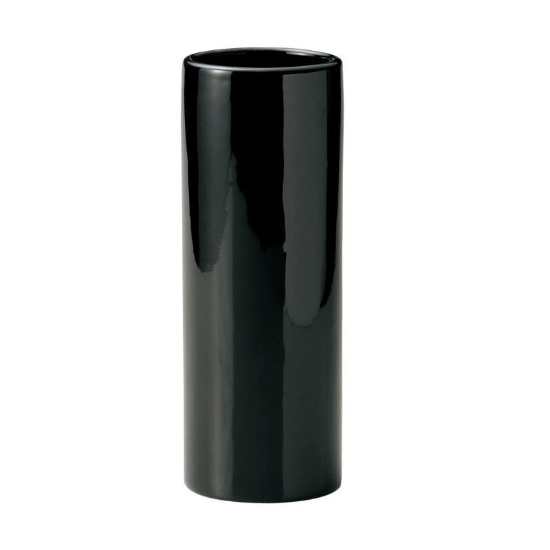【高品質】 シンプルフラワーベースBLACKamp;WHITE花瓶ブラック001-A-BK 人気商品
