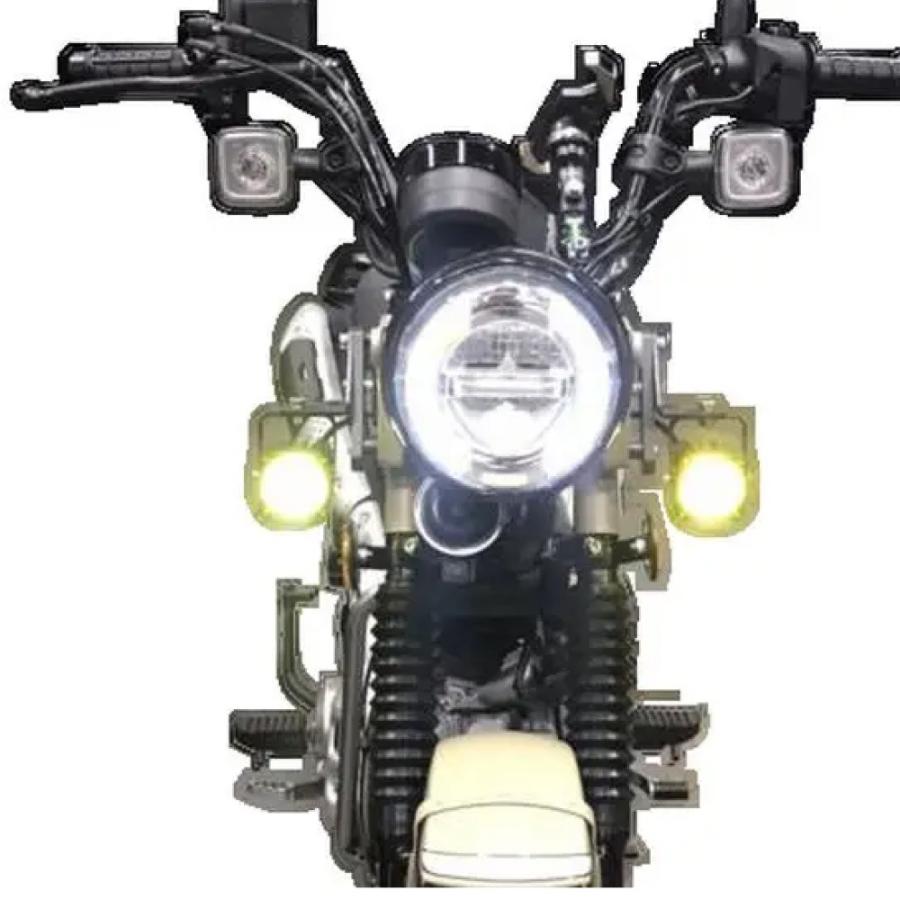 BC-01バイク用ドライビングライト LED Lクランプ+パイプクランプ