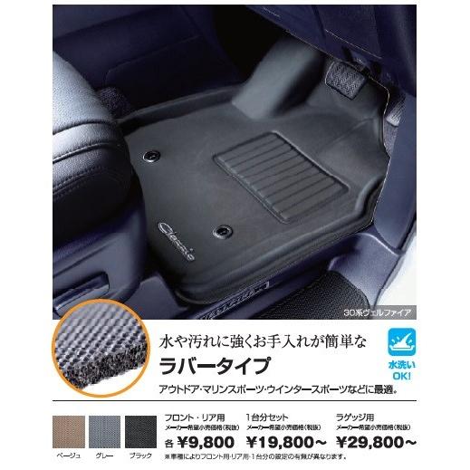 クラッツィオ Clazzio フロアマット 立体マット ラバータイプ プリウス 