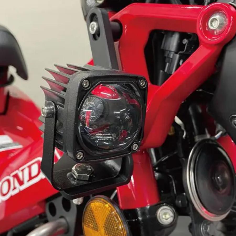 取り付けクランプ2種セット！ BC-01バイク用ドライビングライト LED L型クランプ+パイプクランプ セット_14