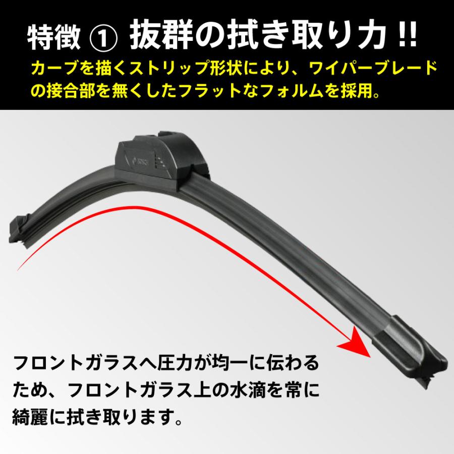 プリウス 50系 前期型 MC前 ワイパー セット ワイパーブレード 