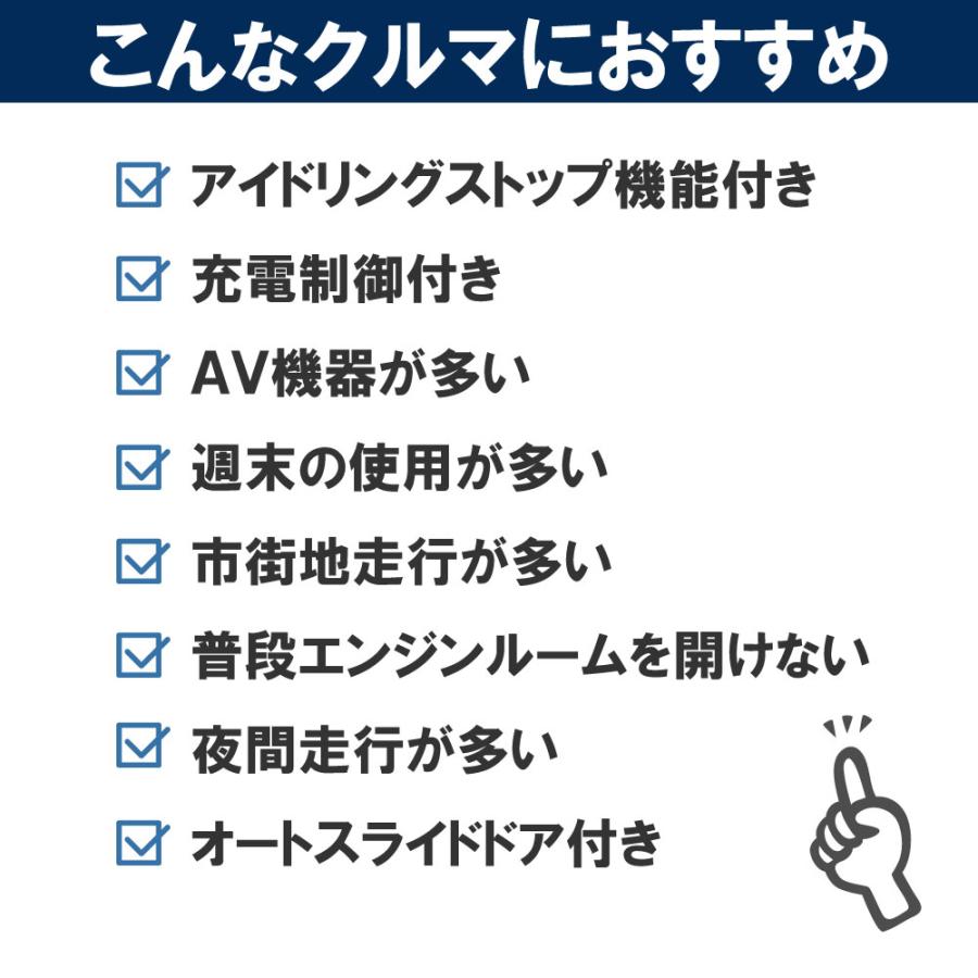 ライズ バッテリー HTEJ-350LN0 自動車用バッテリー BOSCH トヨタ 日本車専用ENタイプバッテリー ハイブリッド専用 ボッシュ【新品 メーカー補充電あり】｜yubuhin｜06