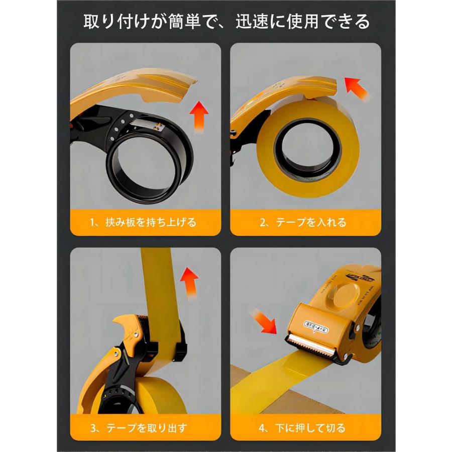テープカッター ハンドカッター 業者向 梱包 包装 作業 テープ テープカッター ハンドカッター 業者向 梱包 包装 作業 テープ