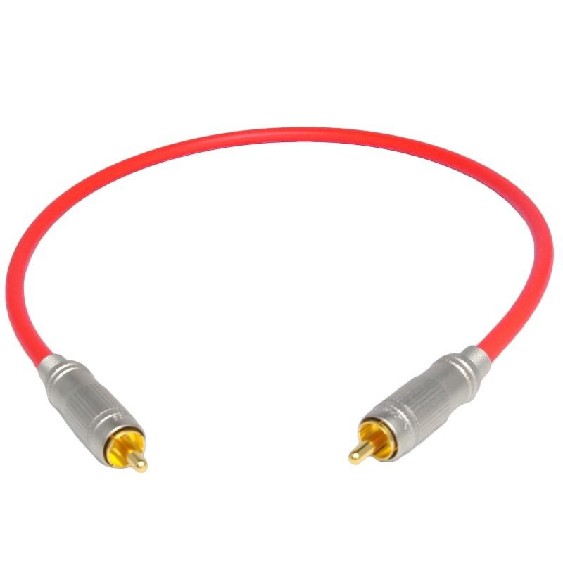 長さ0.5m（50cm） ハイレゾ音源192kHz/24bit対応 同軸デジタルケーブル