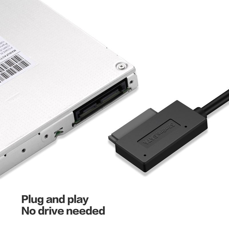 Slimline SATA to USB 変換ケーブル USB2.0｜yuesbe｜02
