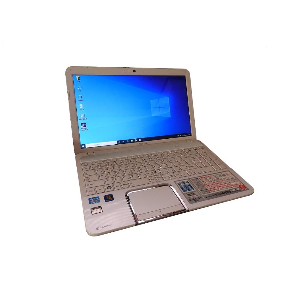 中古ノートパソコン Windows10+office 新品爆速SSD256GB 東芝dynabook