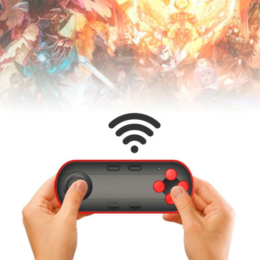 バーチャルリアリティ ゲームパッド コントローラー Bluetooth ワイヤレス ゲームゲームパッド ポータブルコントロール ジョイ