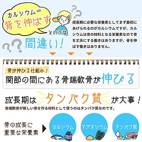 セノビスタ 成長期 応援 身長 サプリ HMB カルシウム ビタミンD アルギニン ヨーグルト味 30日分|yuetuya|05