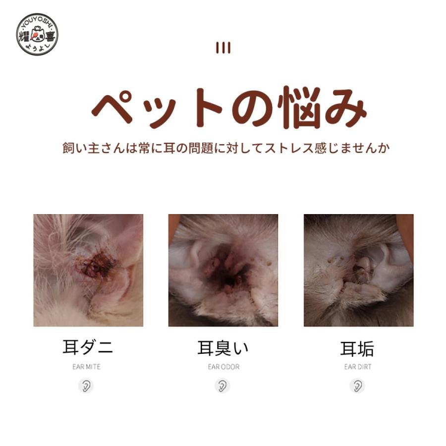犬 耳掃除 猫 耳掃除 猫用耳洗浄液 犬 みみ 洗浄 猫 耳ダニ 薬 犬 耳洗浄液 犬 猫 イヤークリーナー 汚れを除去かゆみ止め匂いを取り除き 低刺激敏感肌安心80ml Loosen 通販 Yahoo ショッピング