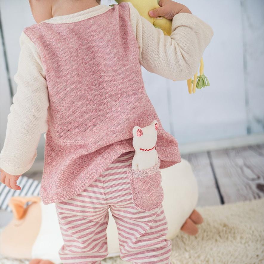 yuga　コンビ・チュニック　オーガニックコットン100%／日本製【出産祝い】 |  | 01