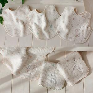 今治タオル★フード付きバスタオル+スタイ+ハンカチの３点セット箱入(ミュール)★オーガニック日本製/出産祝い/熨斗無料/男の子/女の子/プレゼント |  | 03