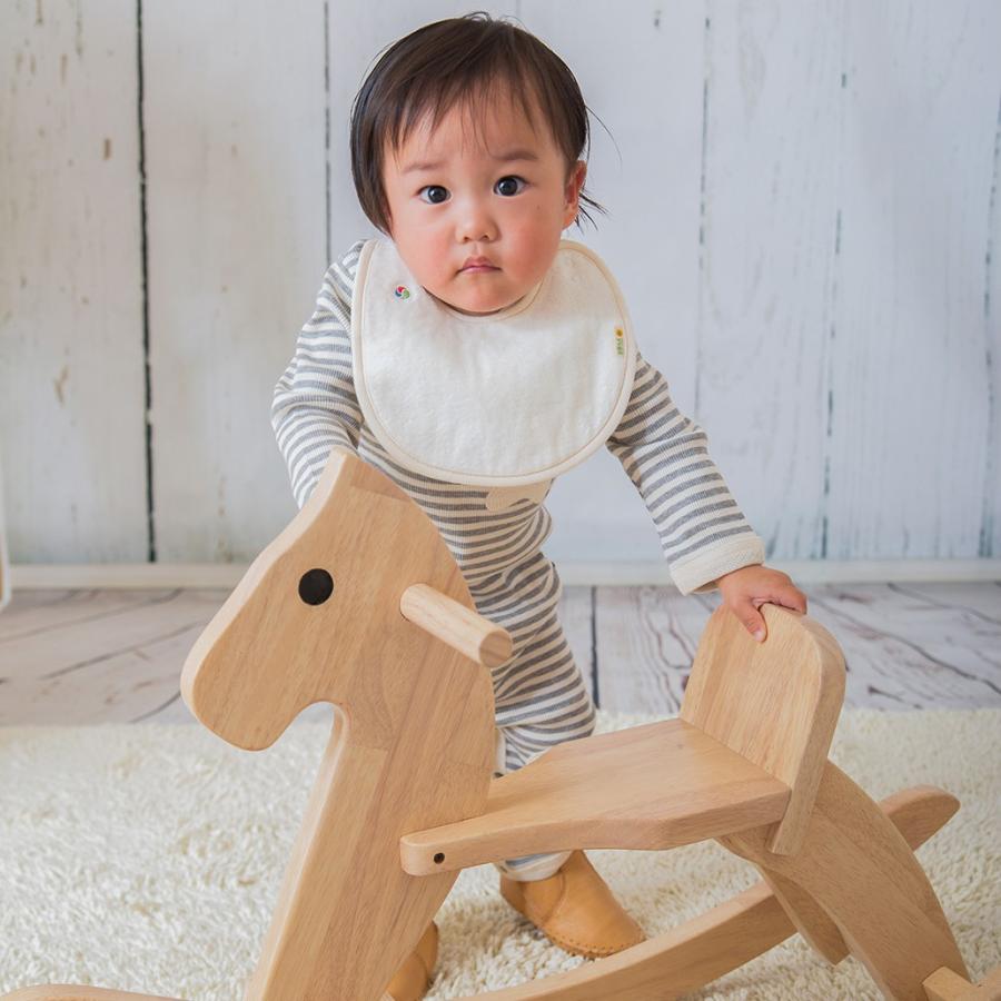 【箱入り】ボーダー・ロンパース＋今治スタイのセット【出産祝い】yuga☆オーガニックコットンのベビー服☆ |  | 01