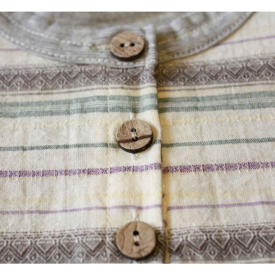 yuga　ヘンリーネック・Tシャツ　オーガニックコットン100%／日本製【出産祝い】 |  | 04