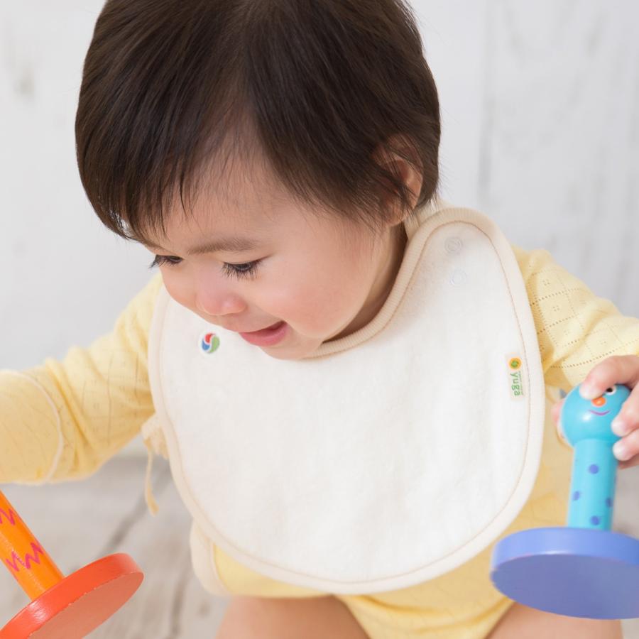 ☆オーガニックコットンのベビー服☆yuga 今治タオルふわふわスタイ【日本製】 |  | 02