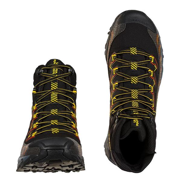 スポルティバ LA SPORTIVA ウルトララプター2 MID WIDE GTX UltraRaptor2 Mid Wide GTX ブラック／イエロー トレッキングシューズ アウトドア｜yugakujin｜02