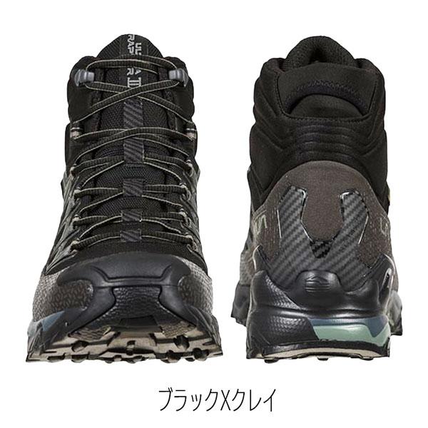 スポルティバ LA SPORTIVA ウルトララプター2 MID WIDE GTX UltraRaptor2 Mid Wide GTX ブラック／クレイ トレッキングシューズ アウトドア｜yugakujin｜02