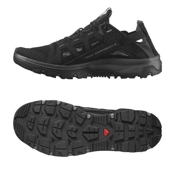 【新品未使用】SALOMON TECHAMPHIBIAN5 27cm 黒 SALOMON（サロモン） テックファビアン5 SALOMON TECHAMPHIBIAN 5