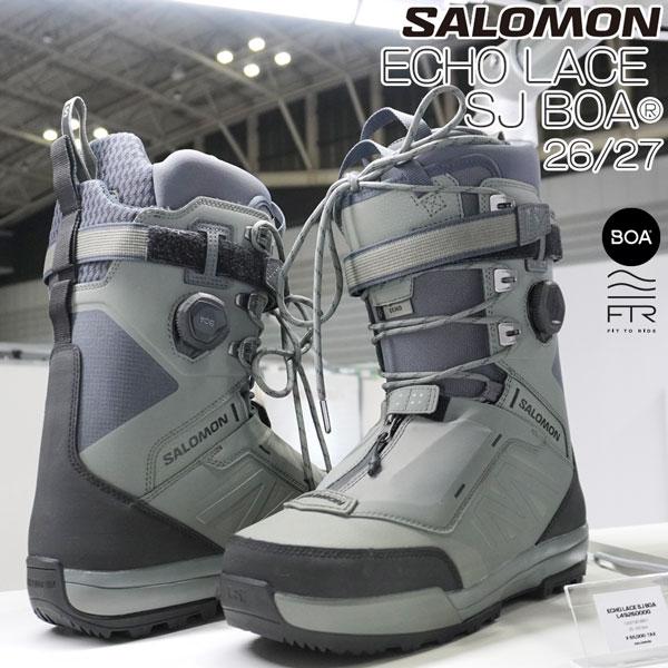 Salomon ECHO LACE SJ BOA 26.5cm スノーボード スノーボード SALOMON