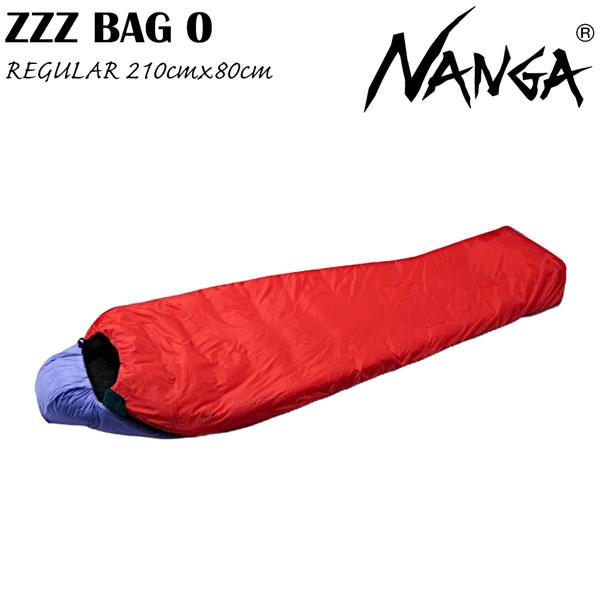 NANGA（ナンガ） ZZZバッグ0 NANGA ZZZ BAG 0 シュラフ 寝袋 : 登山
