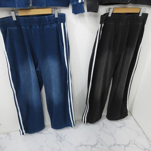 SET UP 上下セット ロゴ刺繍 デニムジャケット＆デニムパンツ Side