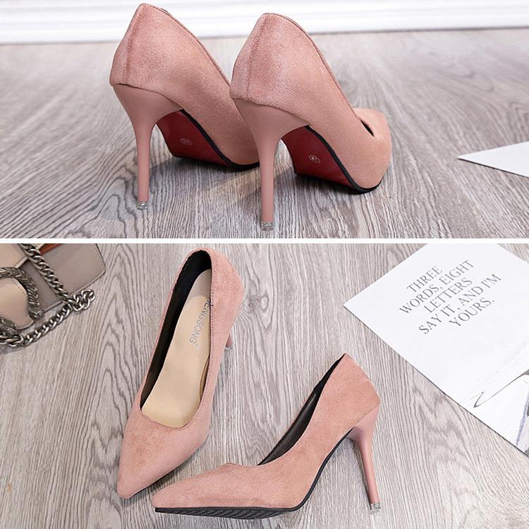 パンプス 痛くない 走れる ポインテッドトゥ ハイヒール 10cmヒール