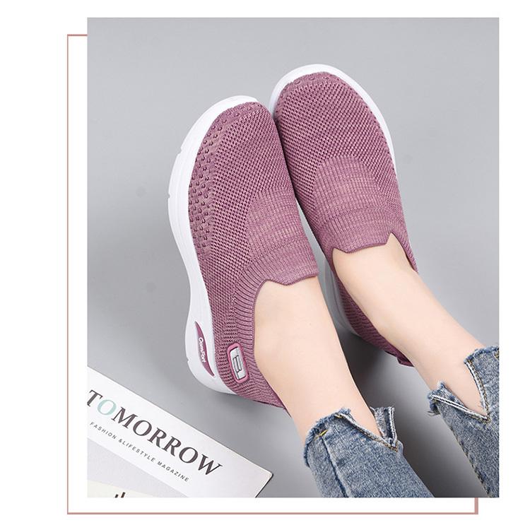 スニーカー レディース スリッポン メッシュ ニットスニーカー ニット