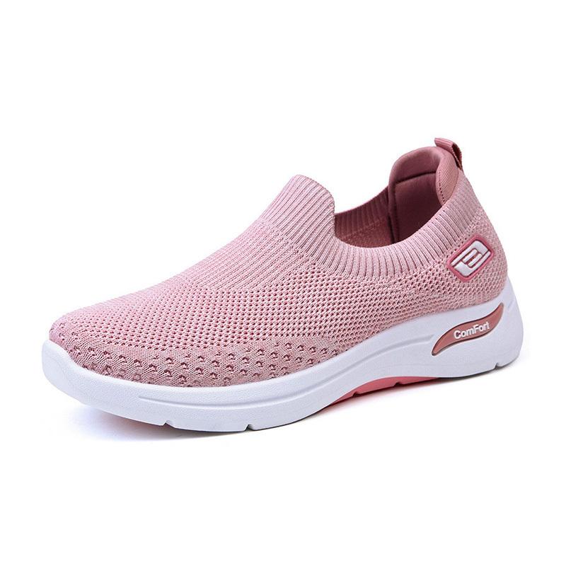 スニーカー レディース スリッポン メッシュ ニットスニーカー ニット